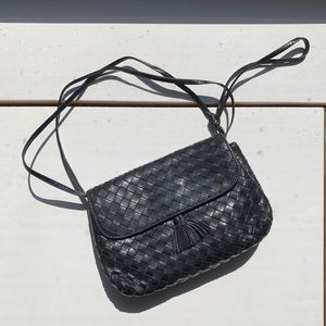 Vintage Bottega Veneta Intrecciato Crossbody